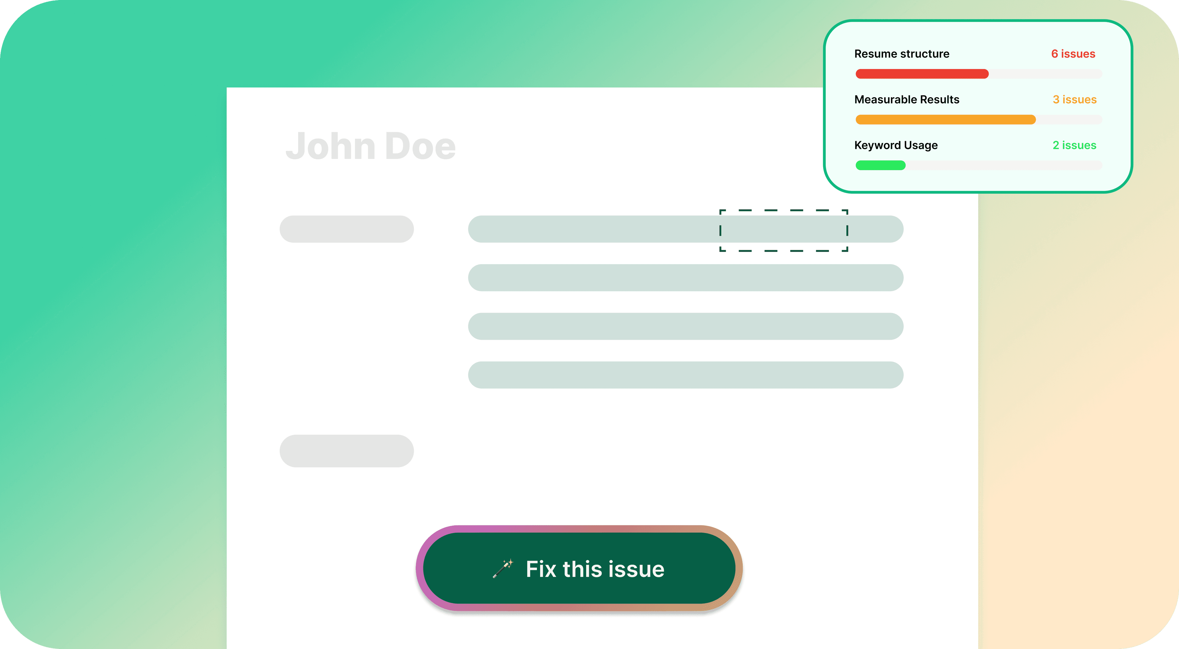 AI Resume Customization